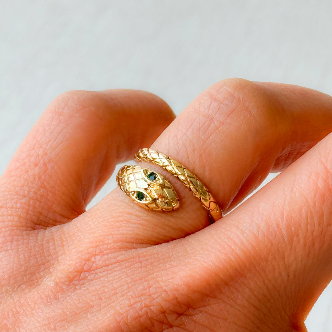 Anillo Serpiente pequeña
