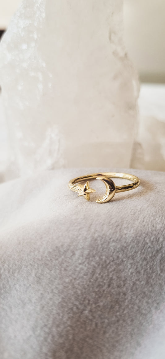 Anillo Luna Estrella